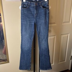 Old Navy Deep Blue Flare Jeans